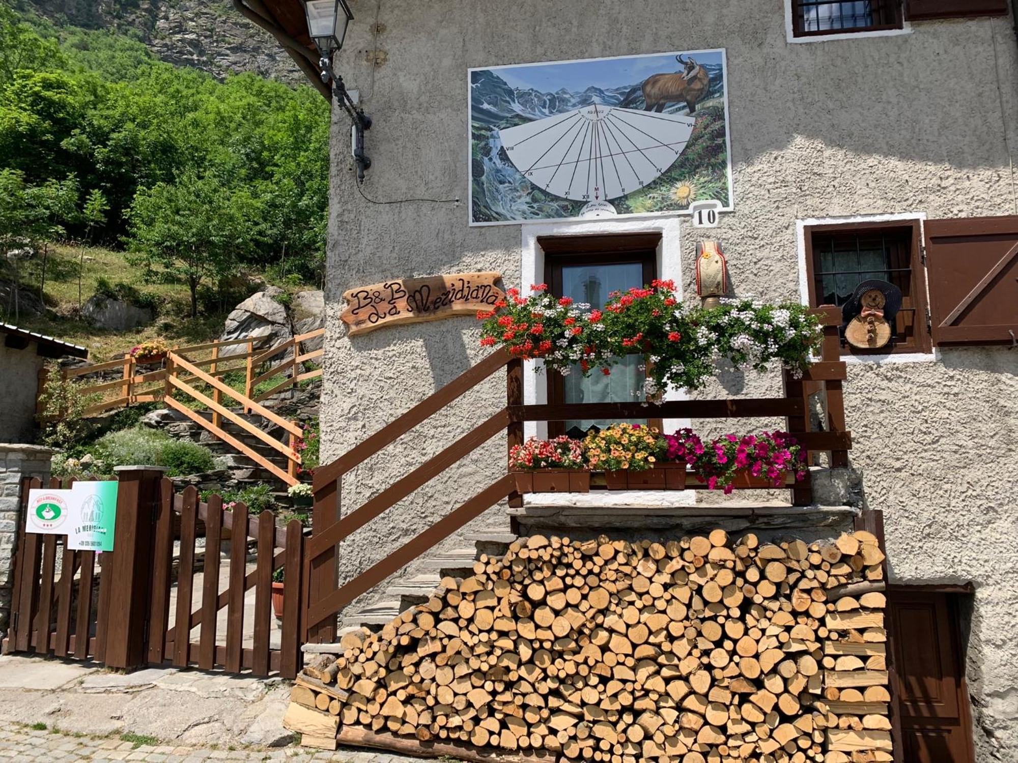 B&B La Meridiana Moncenisio Bagian luar foto